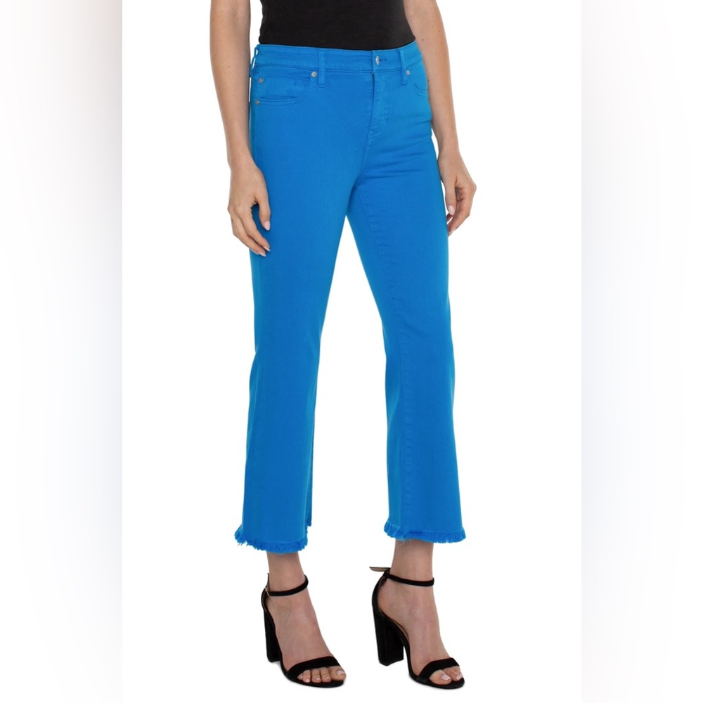 Liverpool Hannah Crop Flare Jeans